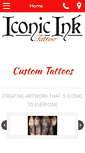 Mobile Screenshot of iconicinktattoo.com